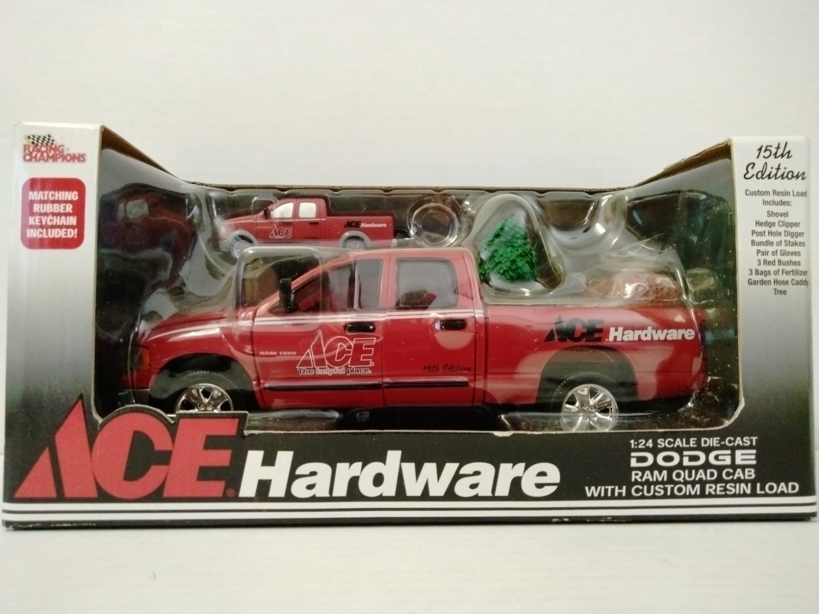 Racing Champions Ace Hardware Dodge Ram Quad Cab 1:24 Diecast 15th Edition NEW