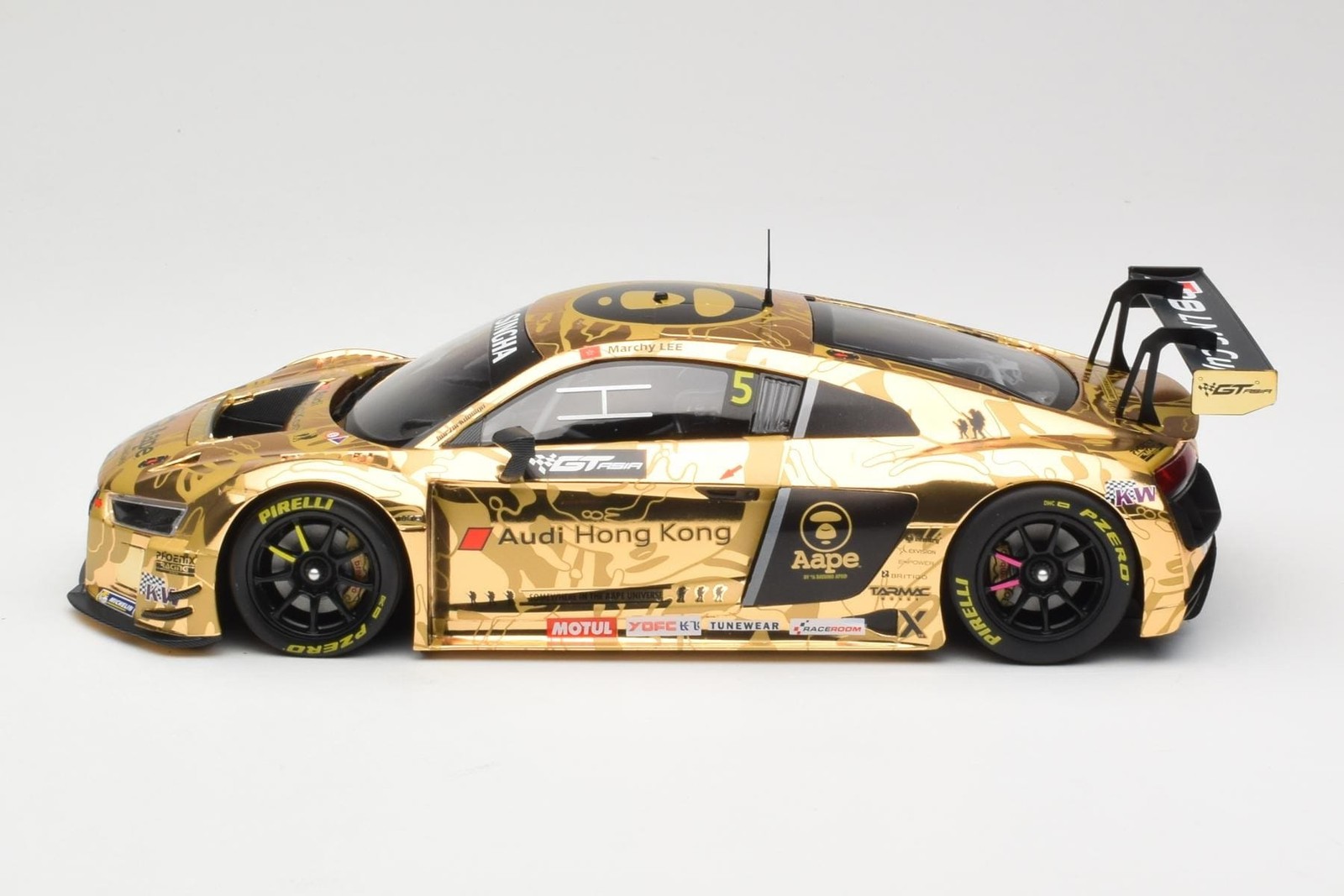 Audi R8 LMS #5 AAPE M. Lee/Thong GT Asia 2016 1:18 Minichamps | 155161195
