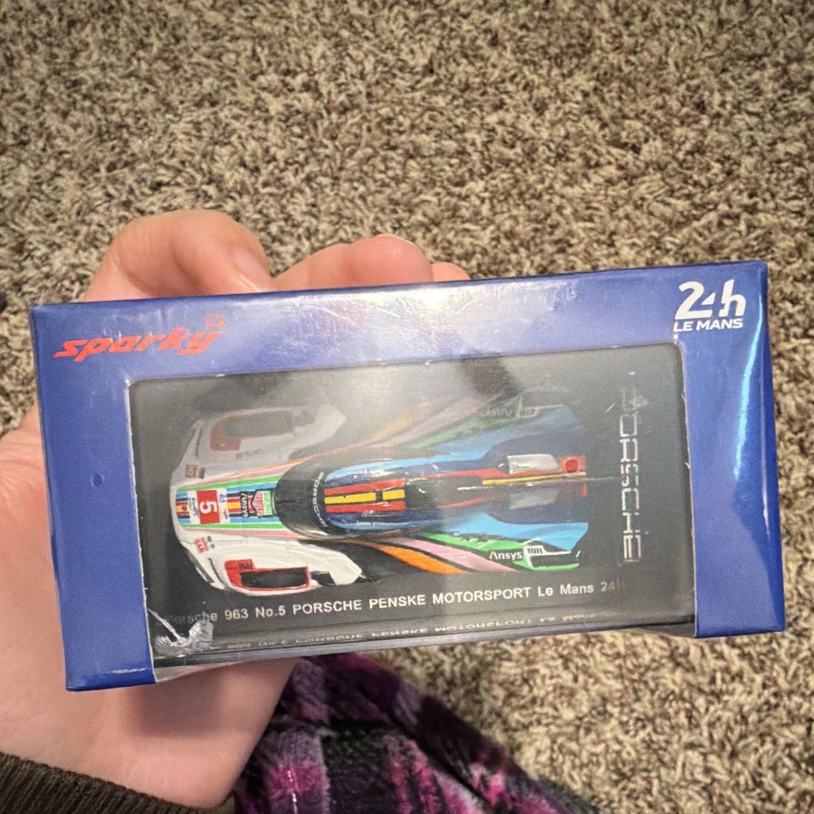 Sparky Porsche 963 #5 Penske Le Mans 24h 2023 1:64 Diecast Limited Ed