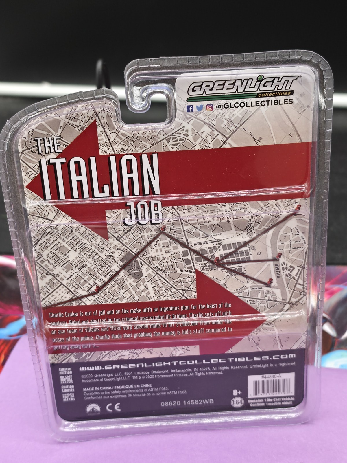 Greenlight Hollywood Series “The Italian Job (1969)” 1967 Austin Mini Cooper S 1