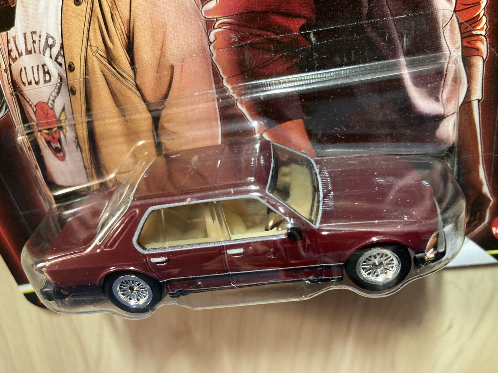 Hot wheels 1983 BMW 733i from Stranger Things on Real Riders latest release new