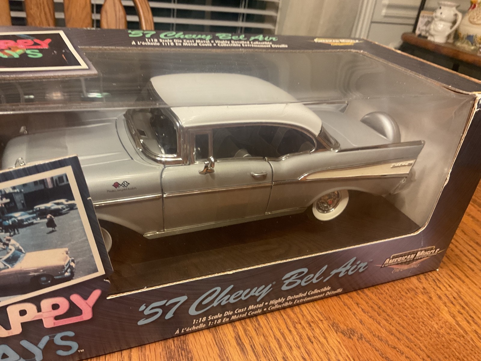 1957 Chevy Bel Air Hardtop HAPPY DAYS American Muscle 1:18