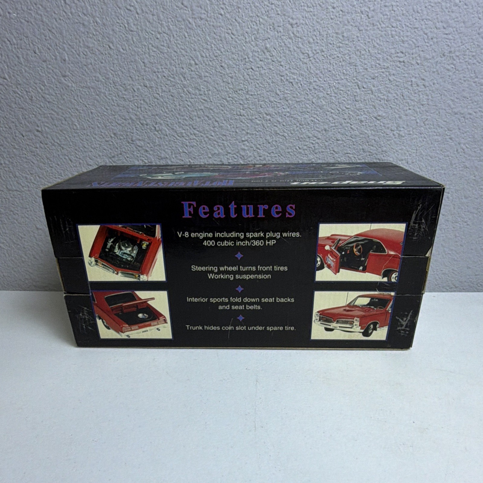 Snap-on Hot August Nights 1967 Pontiac GTO 1:18 Diecast Red White