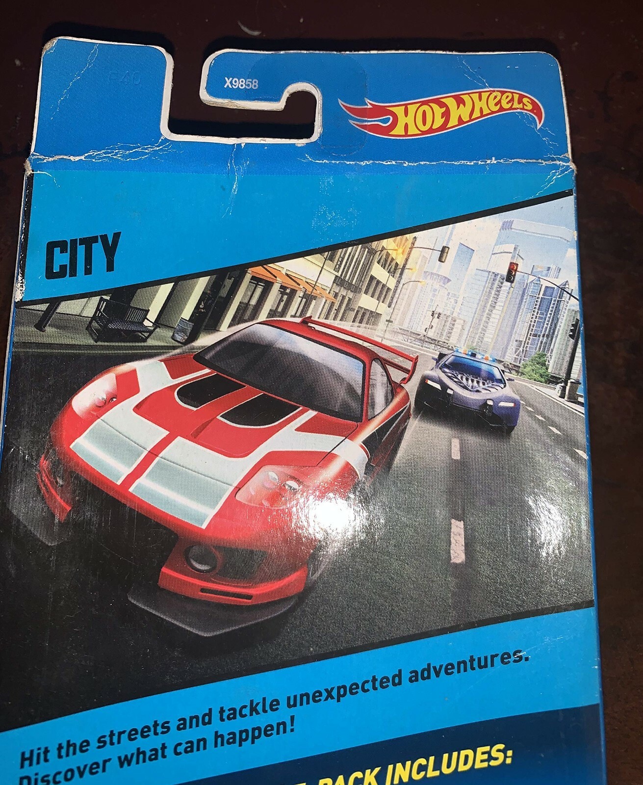 hot wheels city works 5-pack gift set POLICE FIRE TAXIE SCHOOL & RESCUE