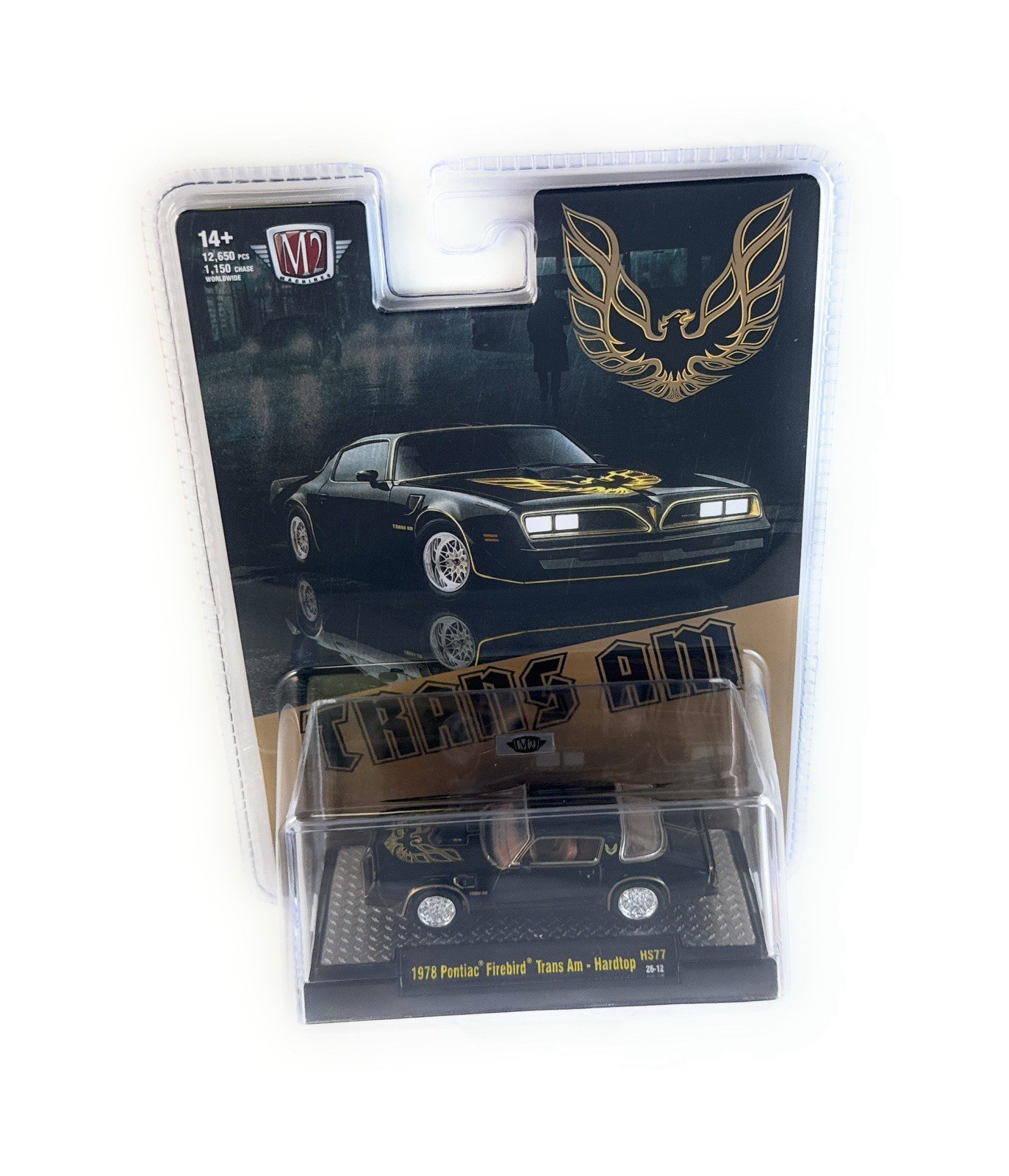 M2 Machines 1:64 1978 Pontiac Trans Am Firebird Special Edition Black HS77-P2
