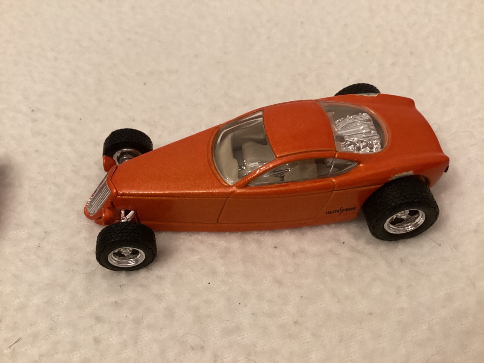 Hot Wheels ~ Golden Submarine Chase Nice ~ Hemisfear & 32 Ford Missing Parts RR