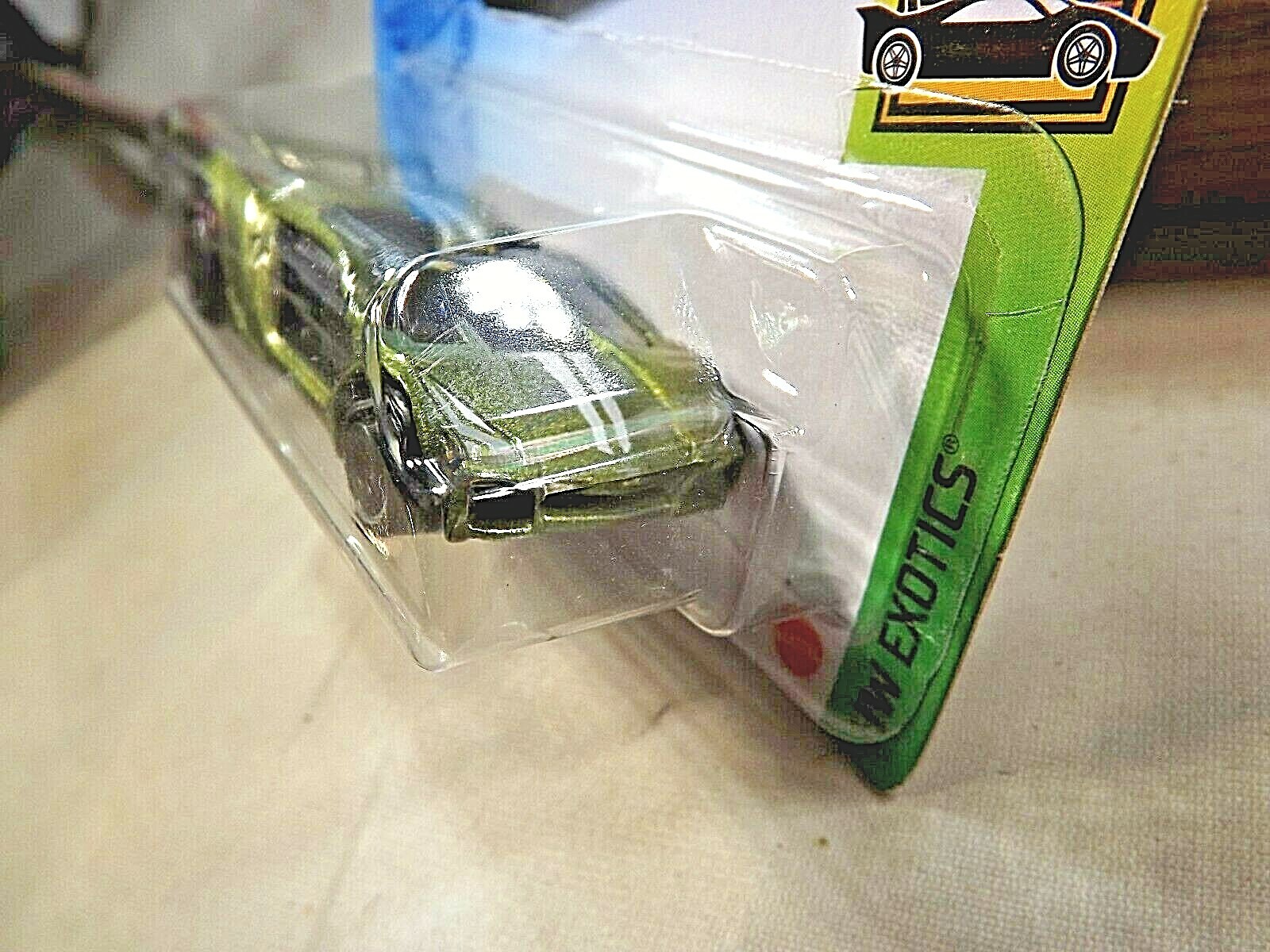 2021 Hot Wheels #200 HW Exotics 2/10 IMPAVIDO 1 Green w/Black AD Sp Chrome Rims