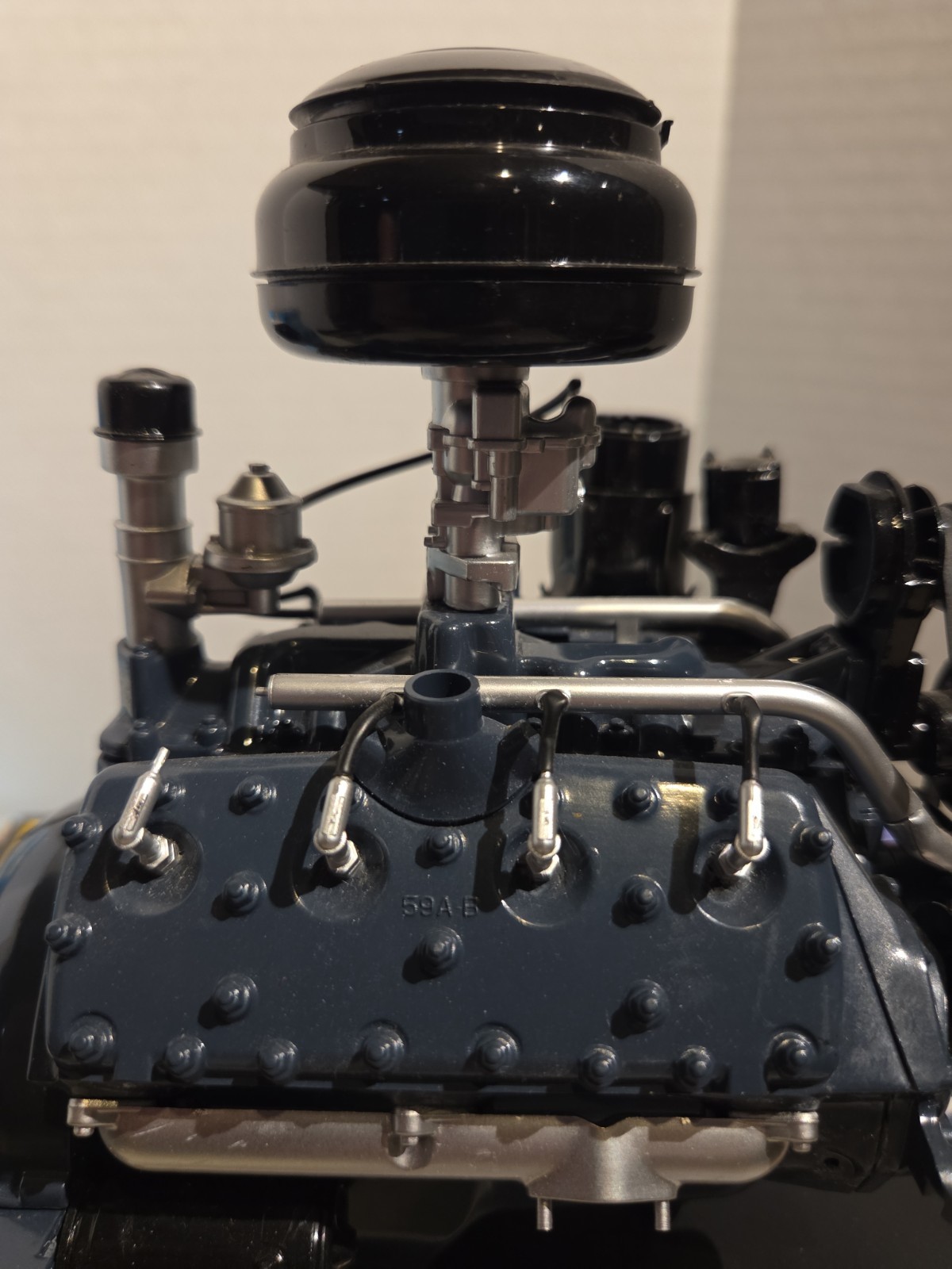 Hawk 1948 Ford Flathead V8 Diecast Engine 1:6 Scale Skill Level 2 Build Clean