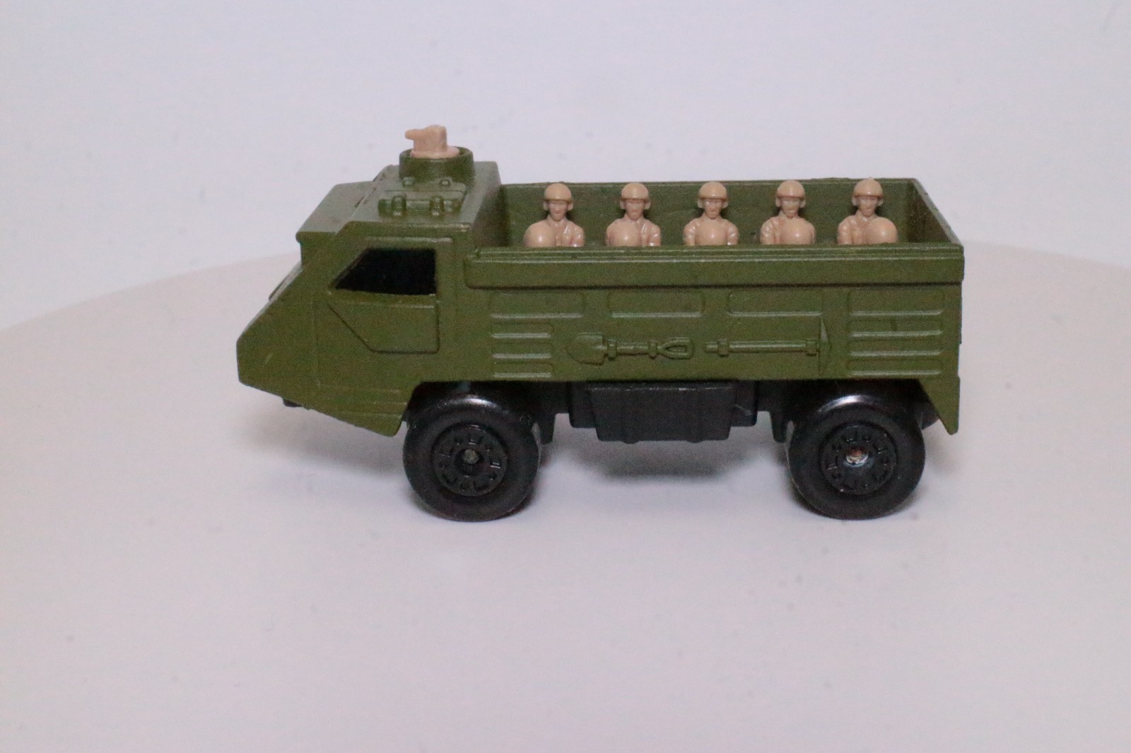 Vintage Lesney Matchbox Superfast No 54 Personnel Carrier Military Troop Loose