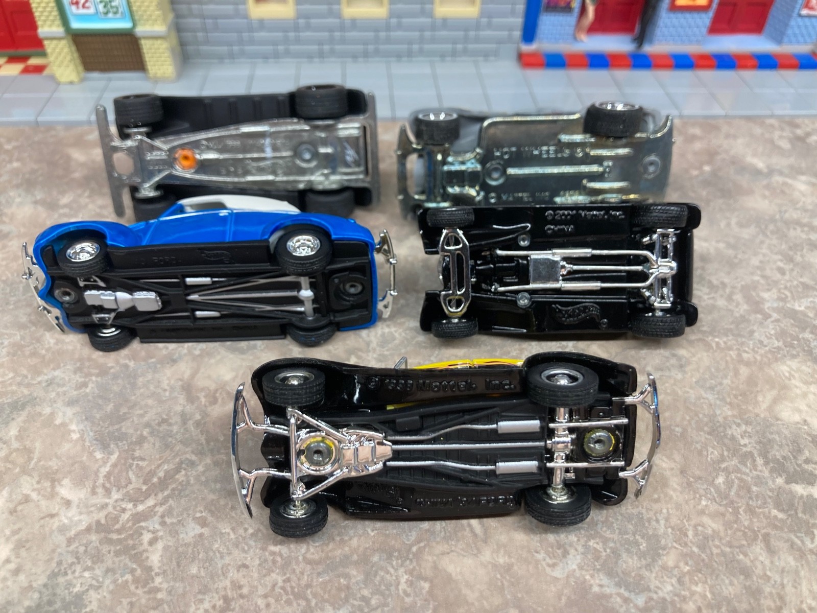 5 Hotwheels Real Riders Ford Street Rods