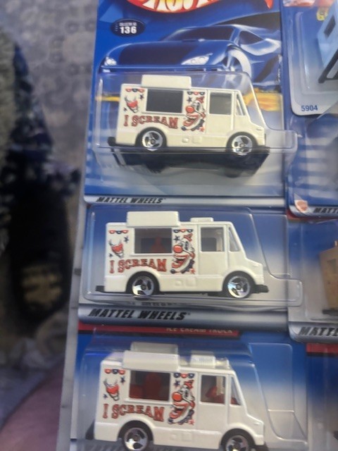 Hot Wheels Truck collection, (ice cream, armored, dairy delivery) NIB you pick