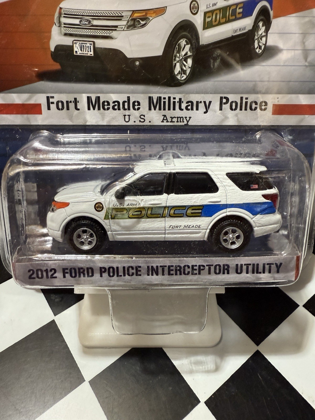 Hot Pursuit New Fort Meade Military Police US Army 2012 FORD INTERCEPTOR SUV