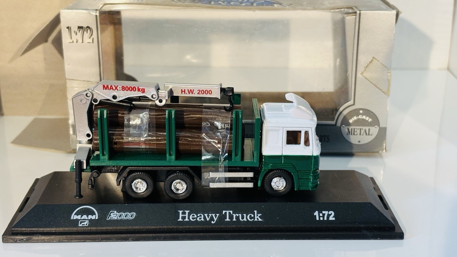 Joy City Automax 1/72 Scale MAN F2000 Heavy Logging Truck – Boxed