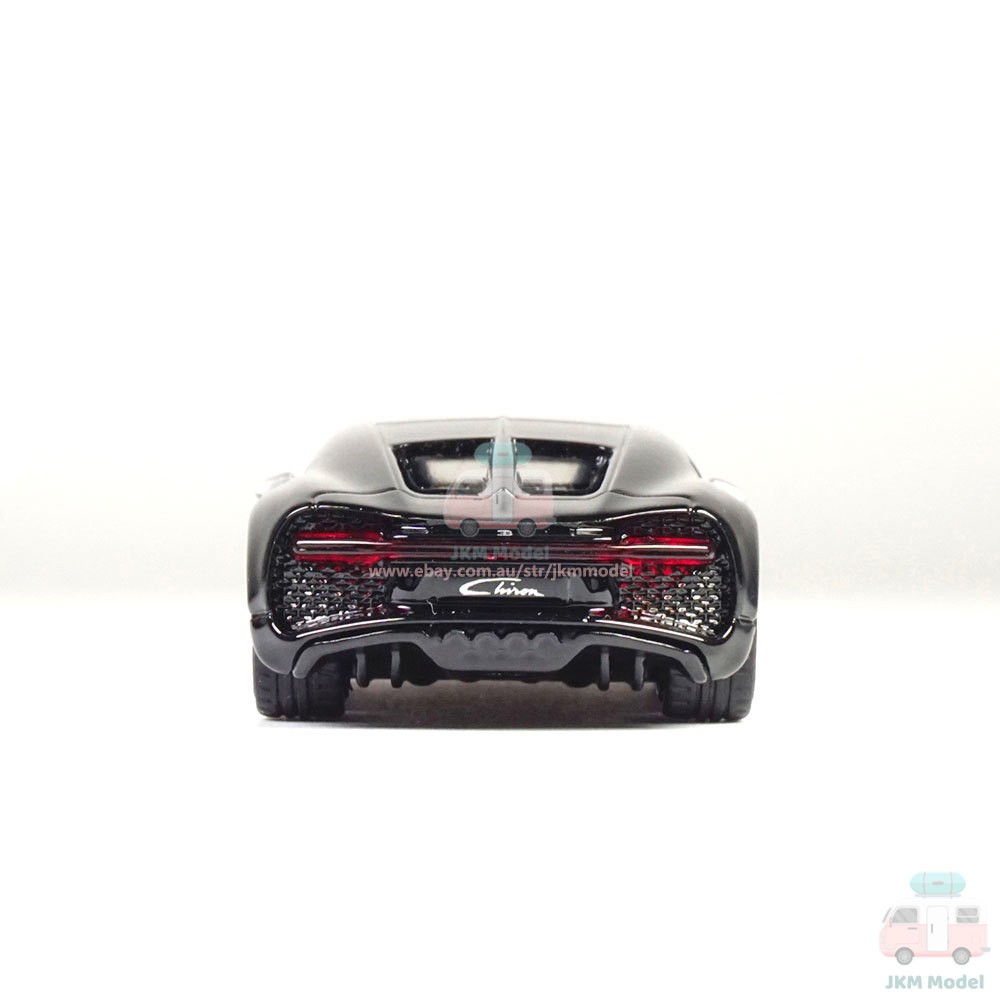 1/64 Bugatti Chiron Model Car Diecast Vehicle Collection Kids Gift Black