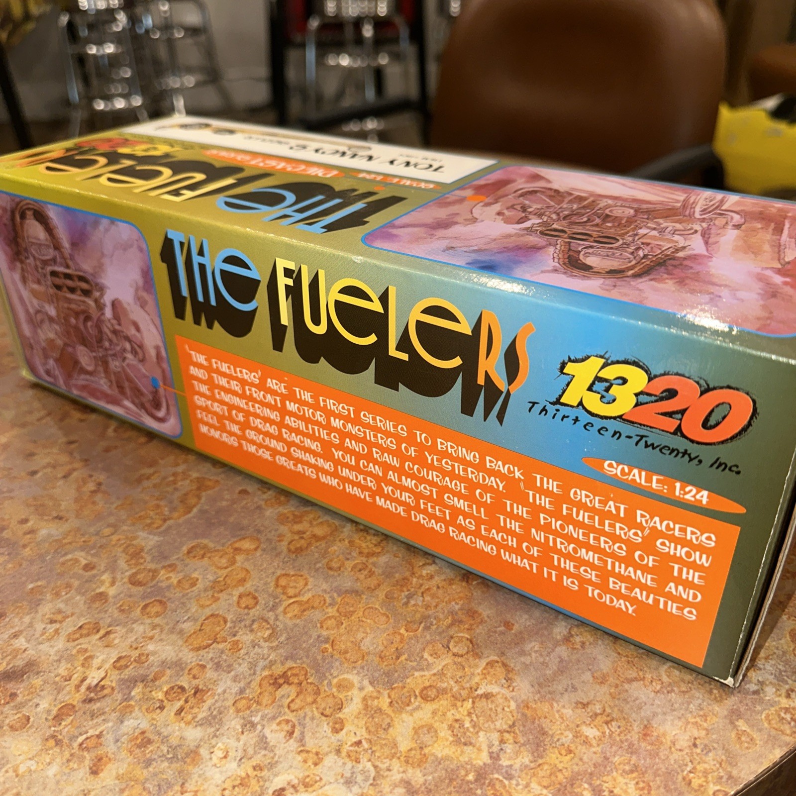 The Fuelers 1320 Diecast Series ” Tony Nancy’s” #1101 ” Sizzler” Dragster RARE