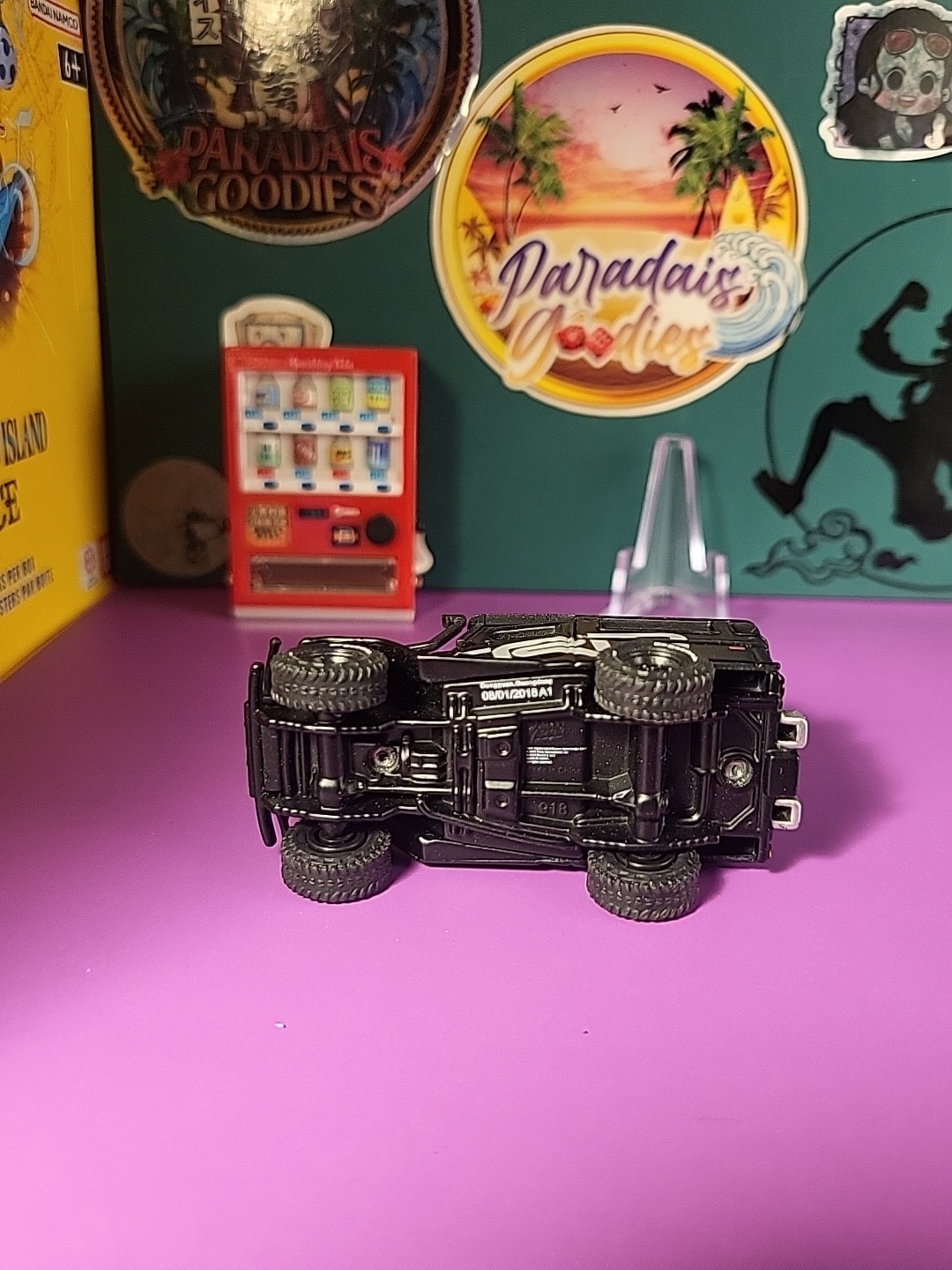 Johnny Lightning Mijo 1980 Toyota Land Cruiser FJ40 TRD Off Road Black LOOSE