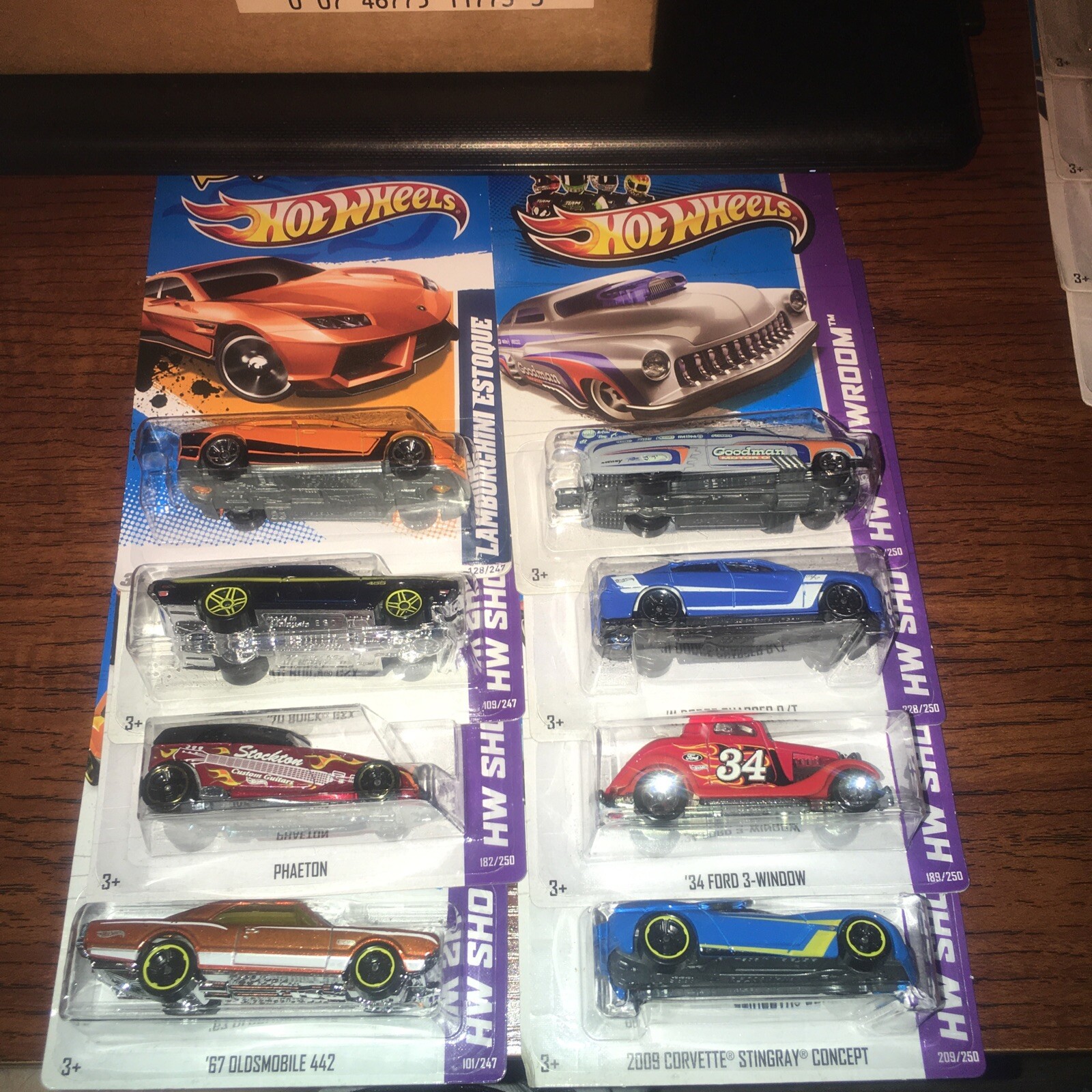 Hot Wheels KDays KMart Color Exclusive Lot of 8 Corvette Dodge Lamborghini + ++