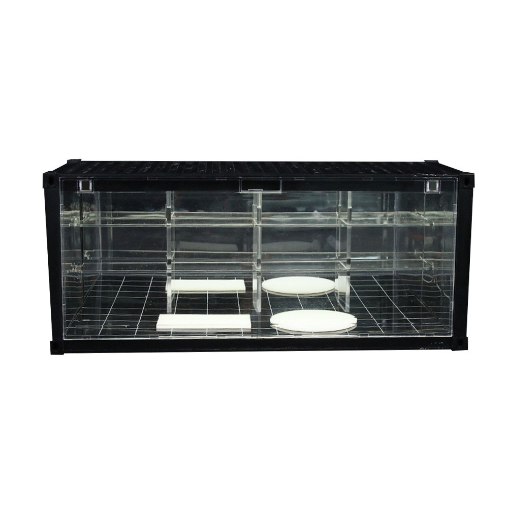 Diorama 1/64 Parking Lot Model LED Lighting Container Garage Building Model US