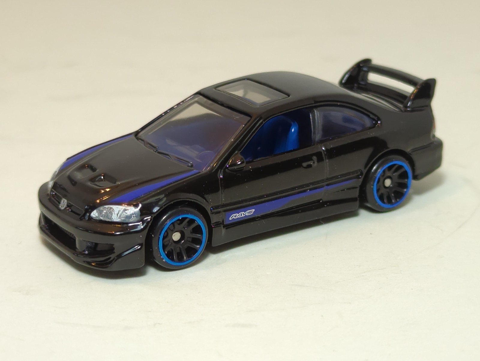 2001 Honda Civic Si Hot Wheels 2025 Japan Silver Series Black GRY27 1:64 Loose