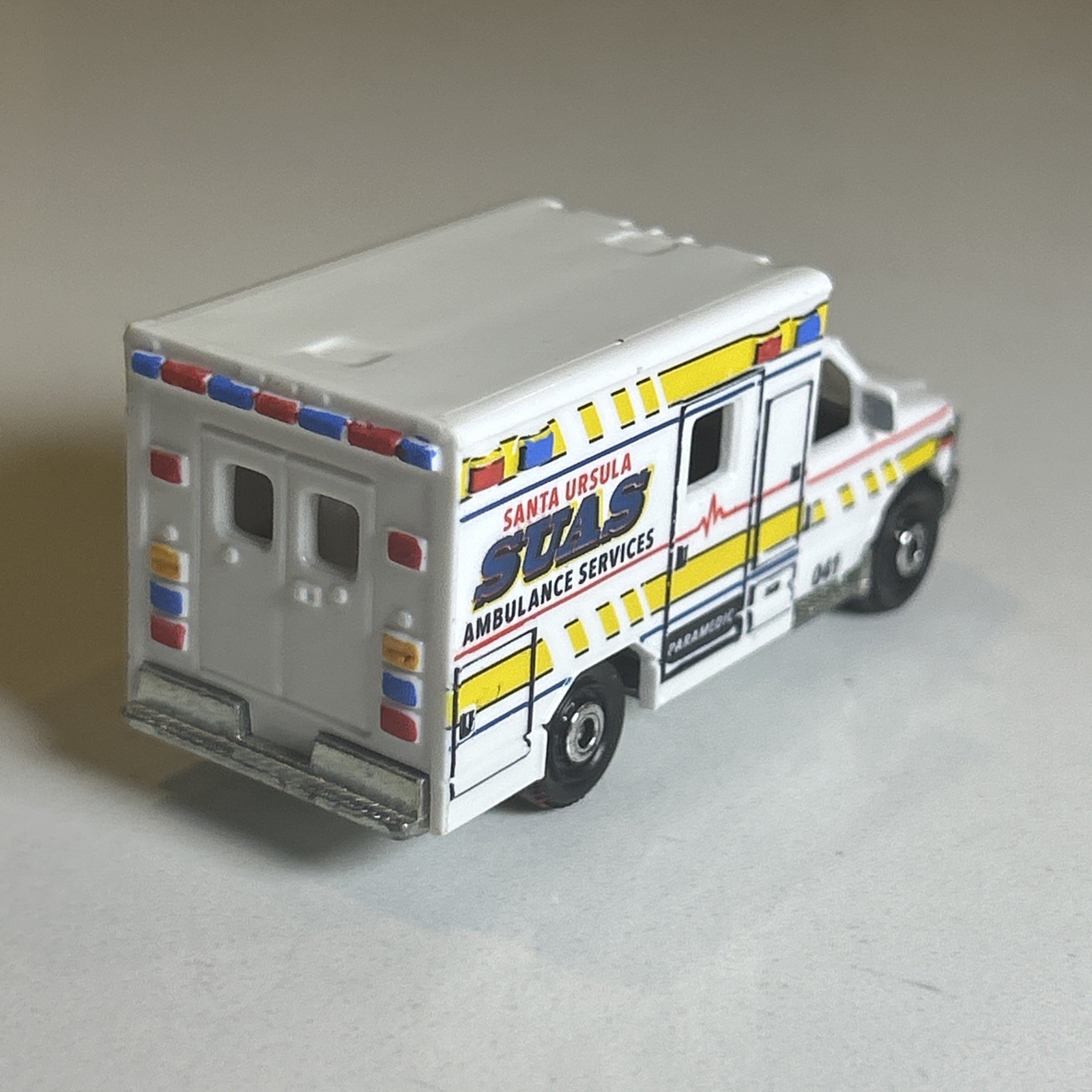 Custom Matchbox 2009 Ford E-350 Ambulance- SUAS Ambulance Services