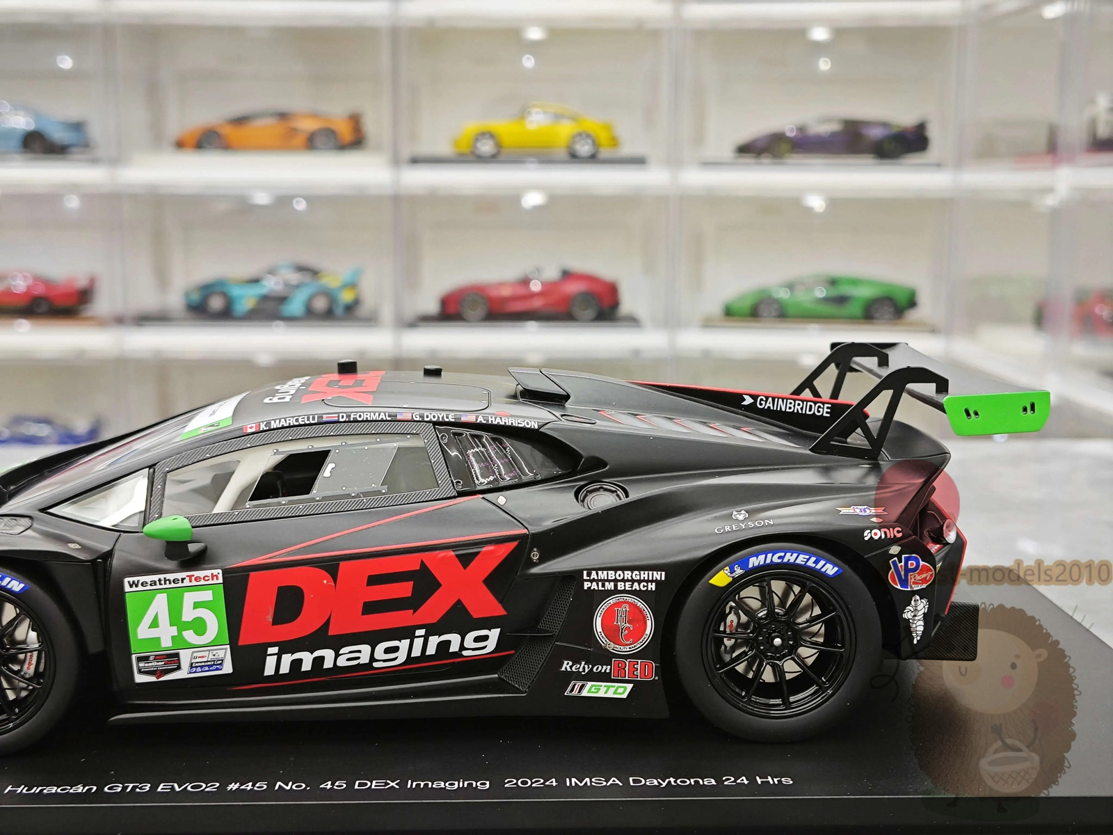 Topspeed 1:18 Lamborghini Huracan GT3 EVO2 2024 Resin Diecast Model Car Gifts