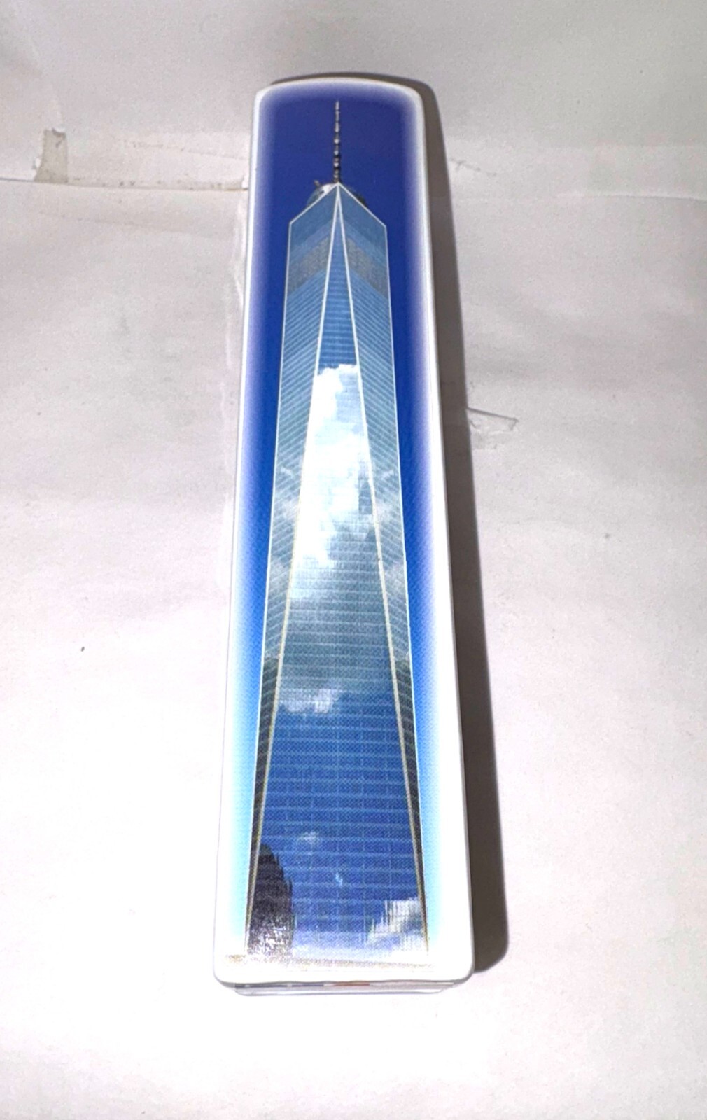 NYC Bus w/Statue Liberty, Empire St Building or Freedom Tower -Pull Back Action