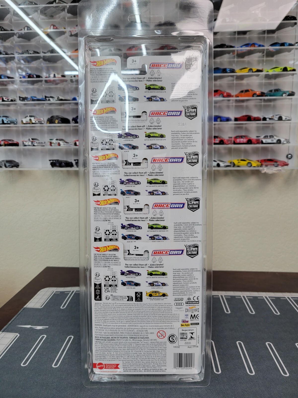 Hot Wheels Premium 5 Pack Protectors ×15