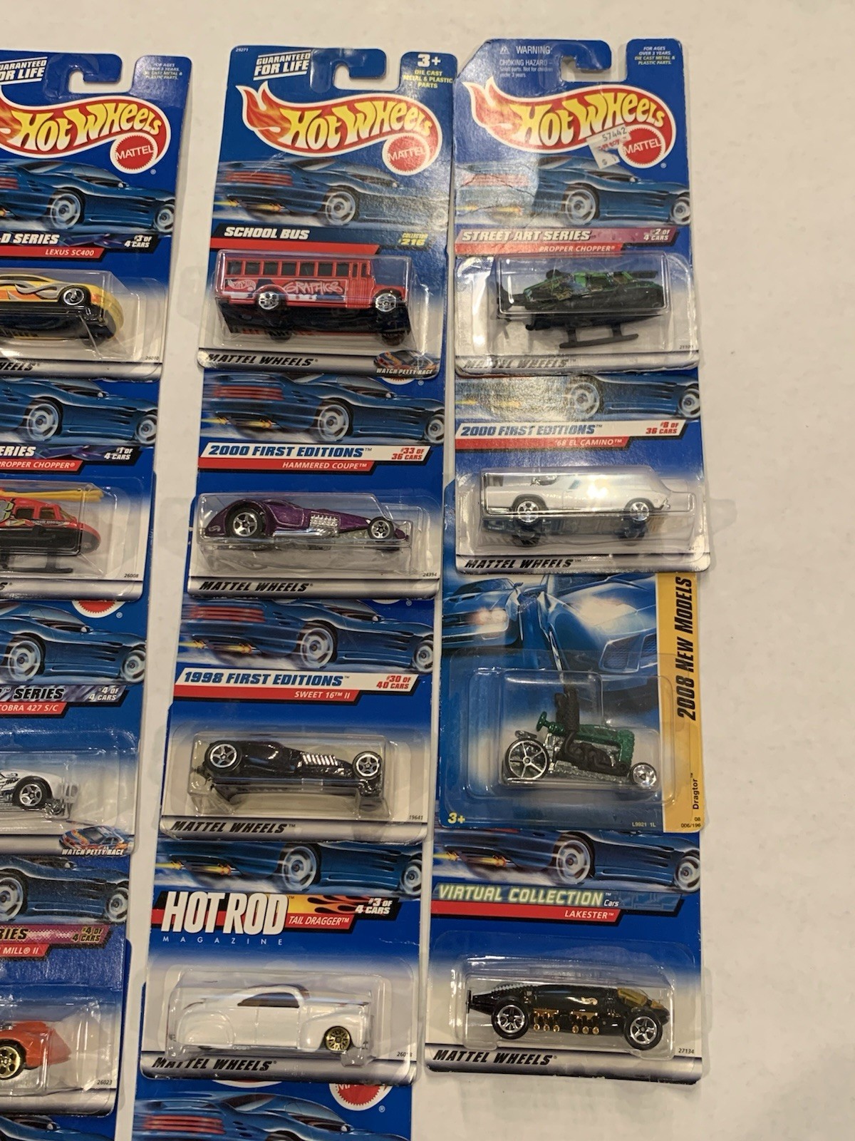 Hot Wheels Mixed Lot x14 1:64 Diecast Cars Collection (Mixed Years)