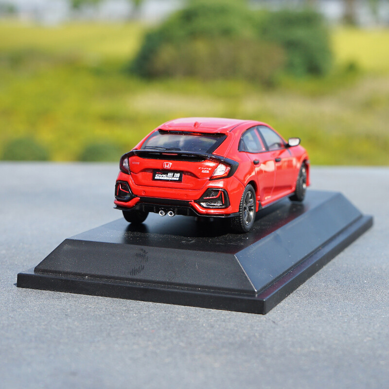 1:43 Scale 2020 Civic Hatchback Diecast Metal Car Model Toy with Box Collection