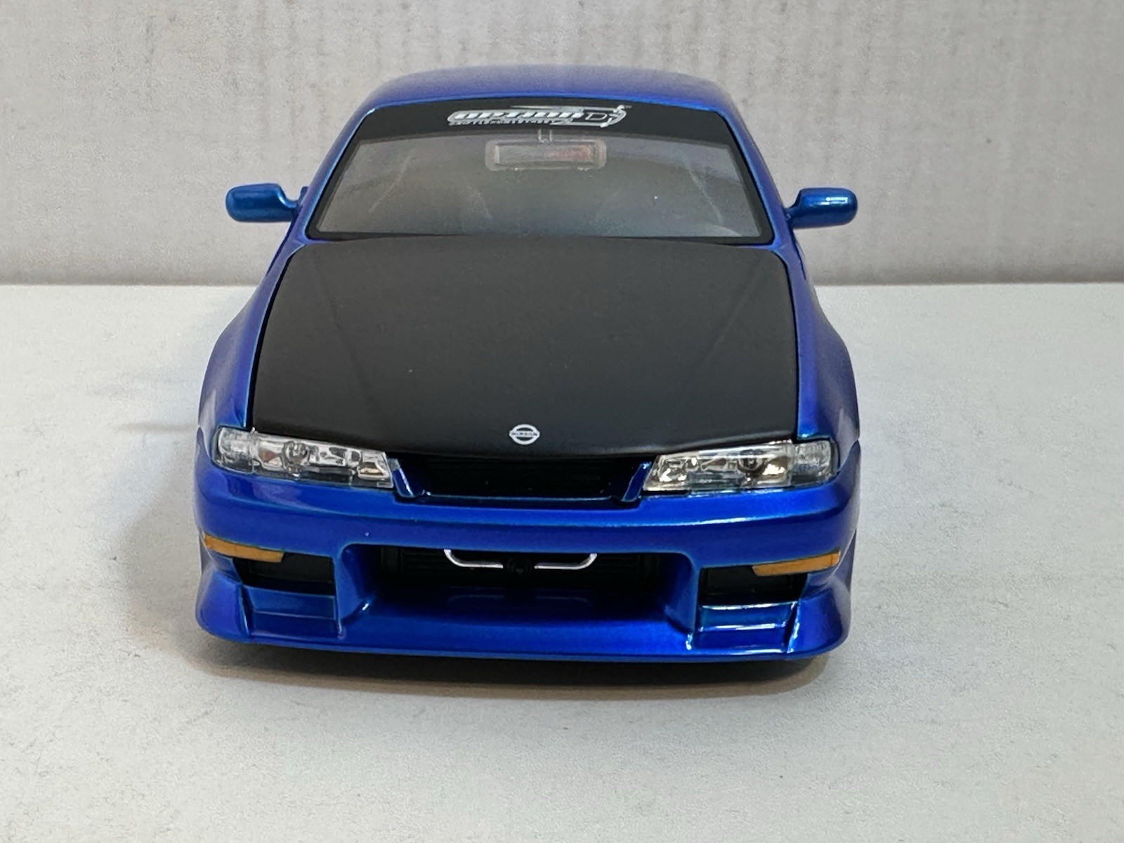 JADA OPTION D 1998 NISSAN 240SX (S-14) BLUE 1:24 DIECAST MODEL CAR NEW NO BOX