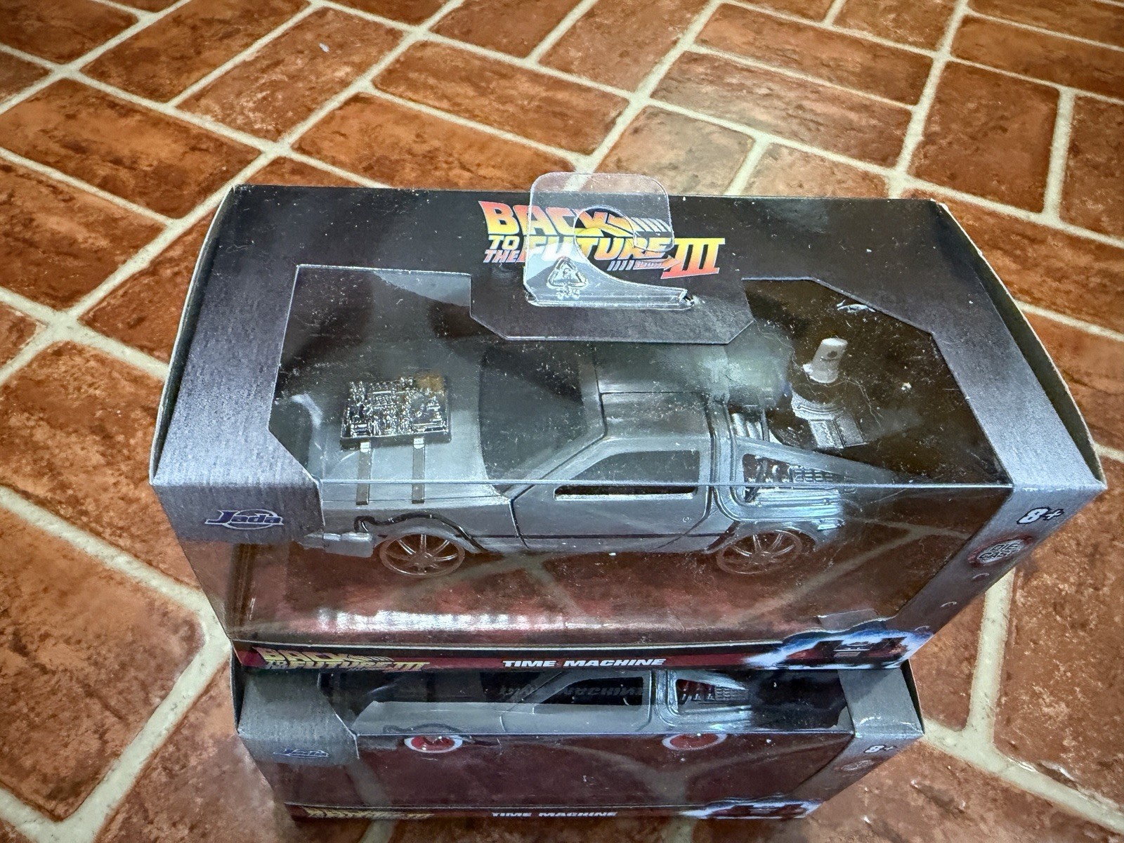 5 New Jada Hollywood Back To The Future Time Machine Delorean 1:32 Diecast Cars