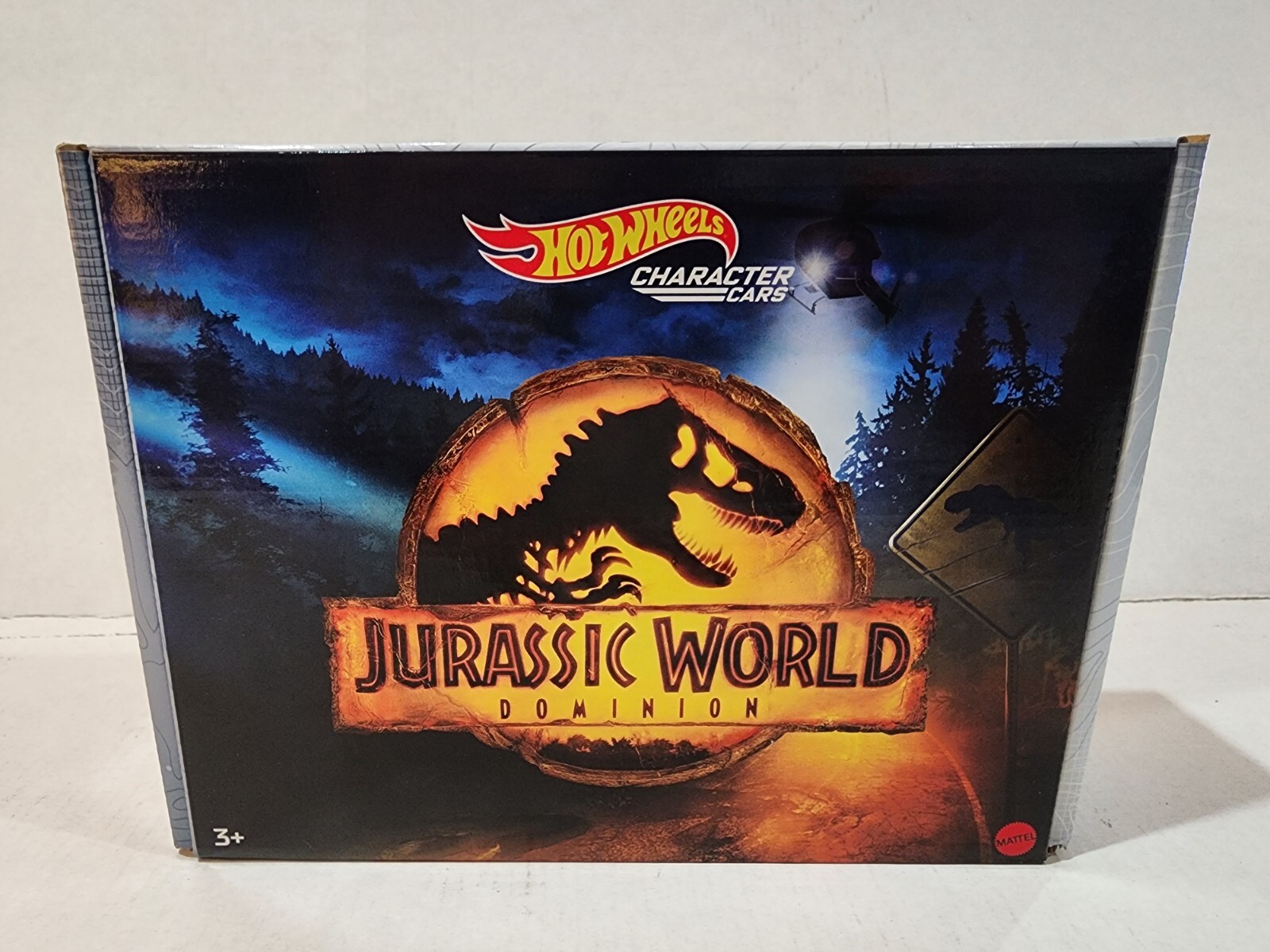 Hot Wheels Jurassic World Dominion 2022 Dinosaur Character Car 5 Pack Box Set