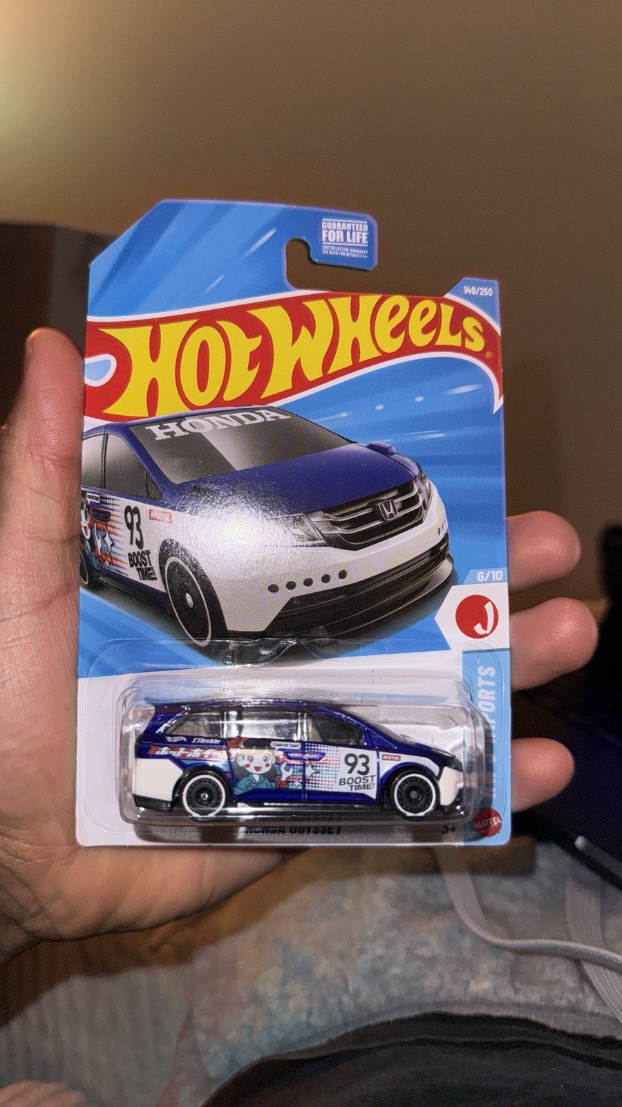 Free 1 day ship 2026 Hot Wheels Honda Odyssey (#6/10) J-Imports Series