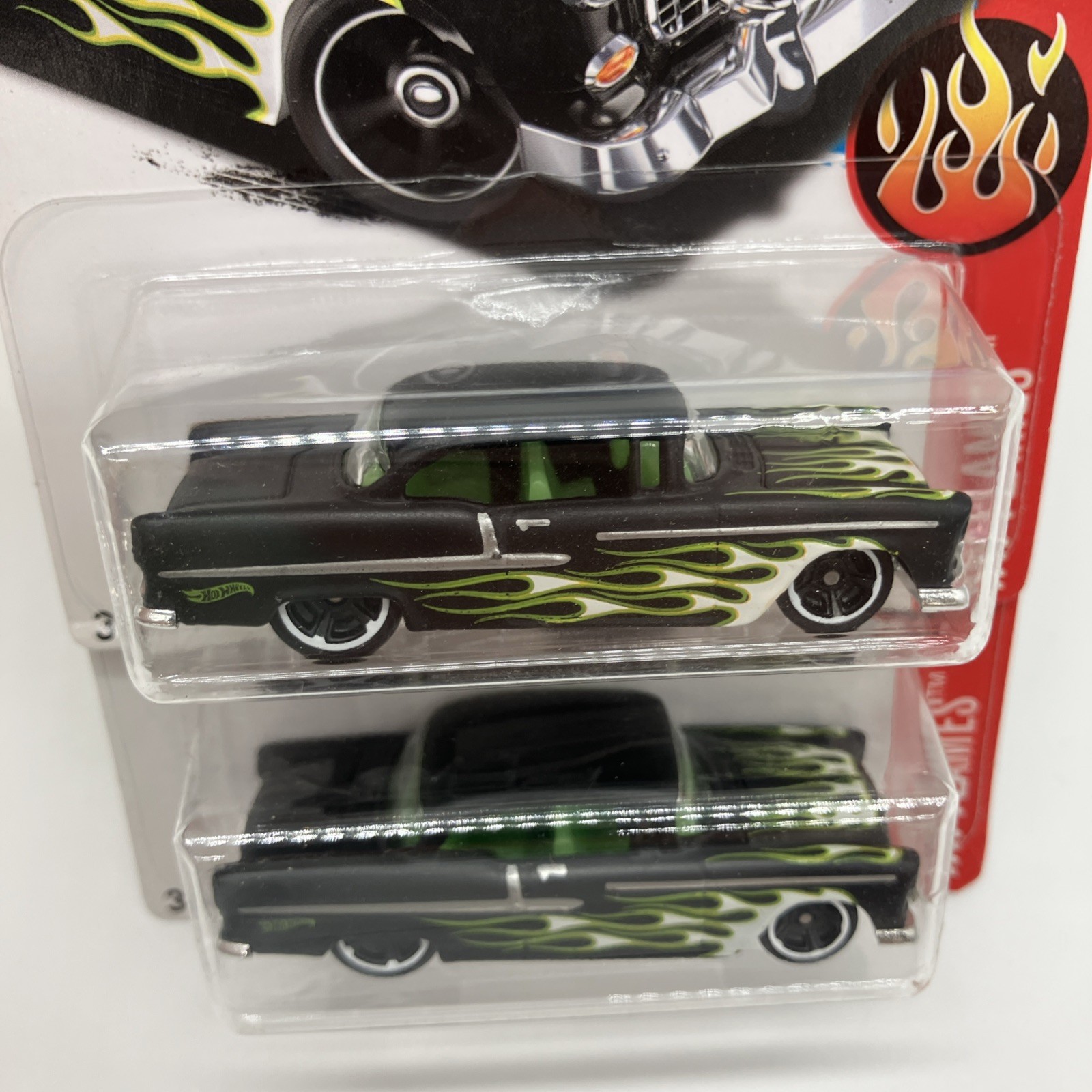 Hot Wheels ’55 CHEVY #83/365 KMART COLOR (lot Of 2)