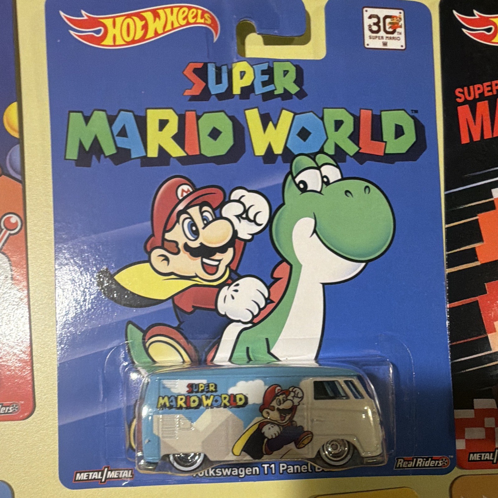 Hot Wheels Pop Culture Super Mario Real Riders 1:64 complete set of 6 BRAND NEW