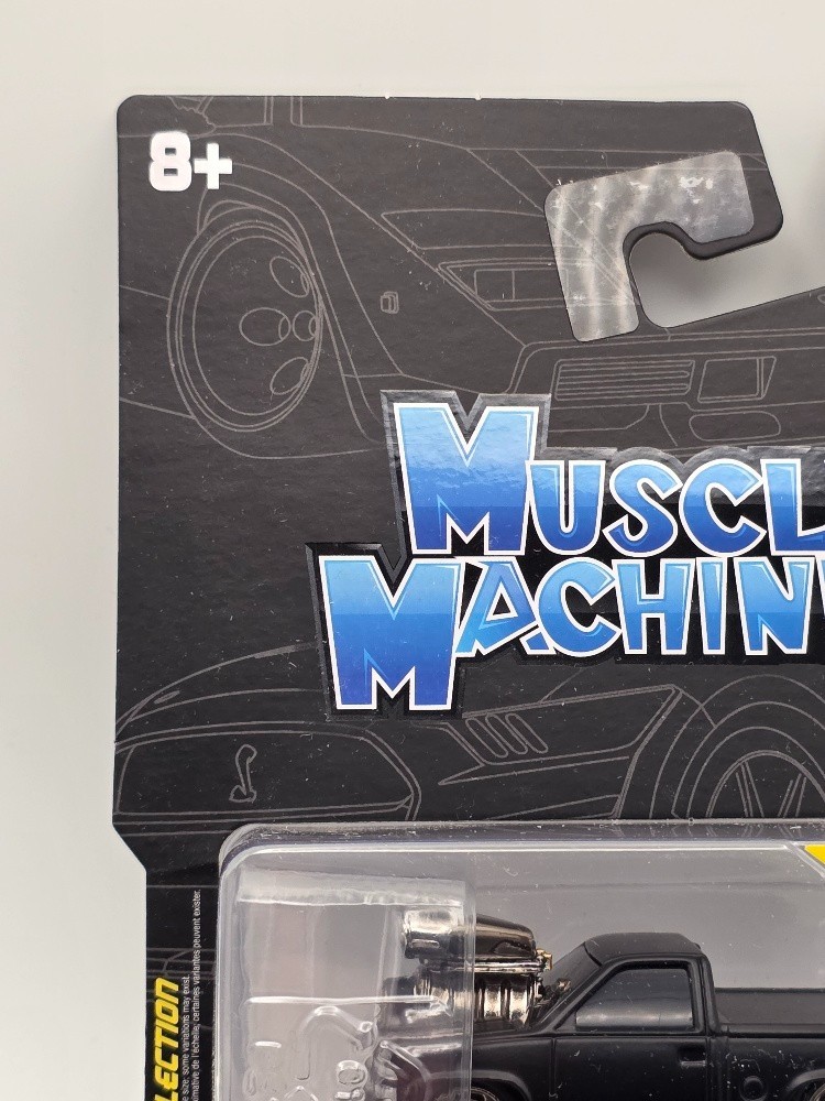 Muscle Machines 1993 Chevrolet 454 SS Pickup #44 By Maisto Matte Black (WN)