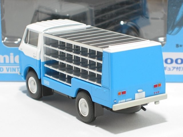 Mazda E2000 Bottle Car White/Light Blue Lv-210A Tomytec