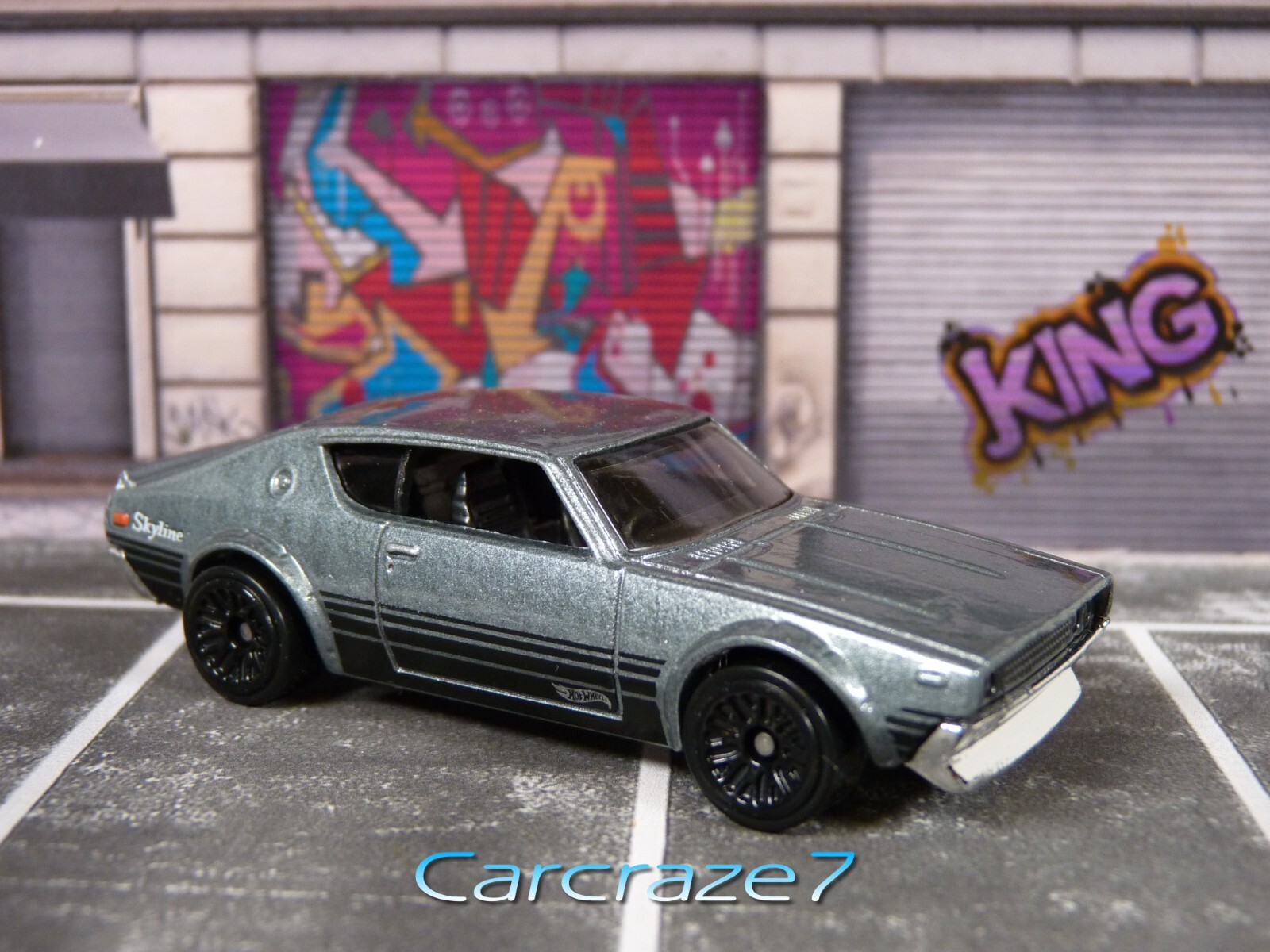 2021 Hot Wheels Then & Now Series Gray Nissan Skyline 2000 GT-R Loose 1:64 C2