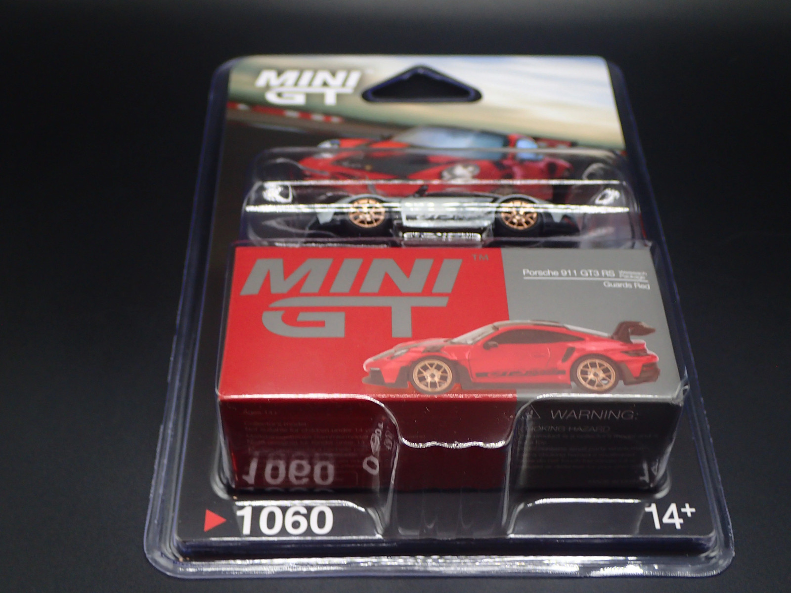 PORSCHE 911 GT3 RS RAW CHASE 2026 TSM MODEL MINI GT #1060 1/64 SCALE