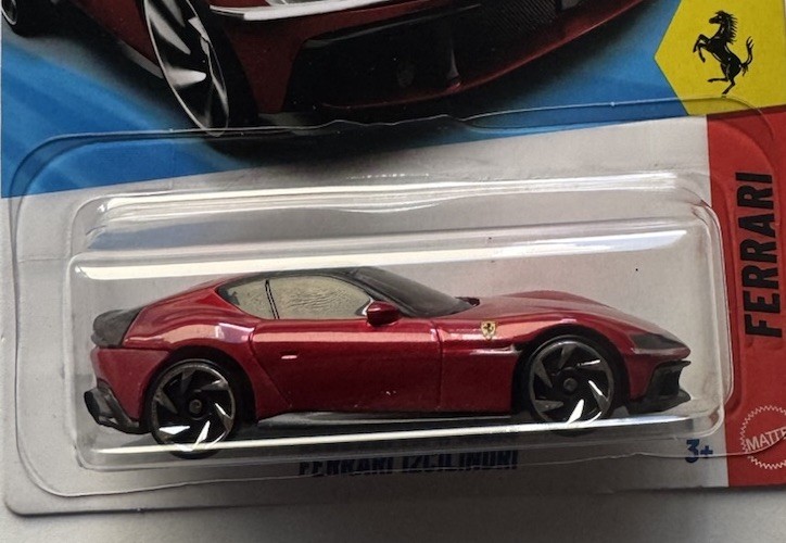 2026 Hot Wheels FERRARI 4/5 Ferrari 12Cilindri 94/250