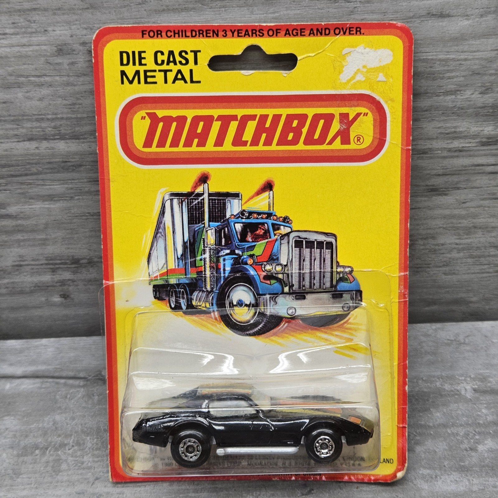 Matchbox Superfast Chevy Corvette Lot (2) White Black 1979 Sealed
