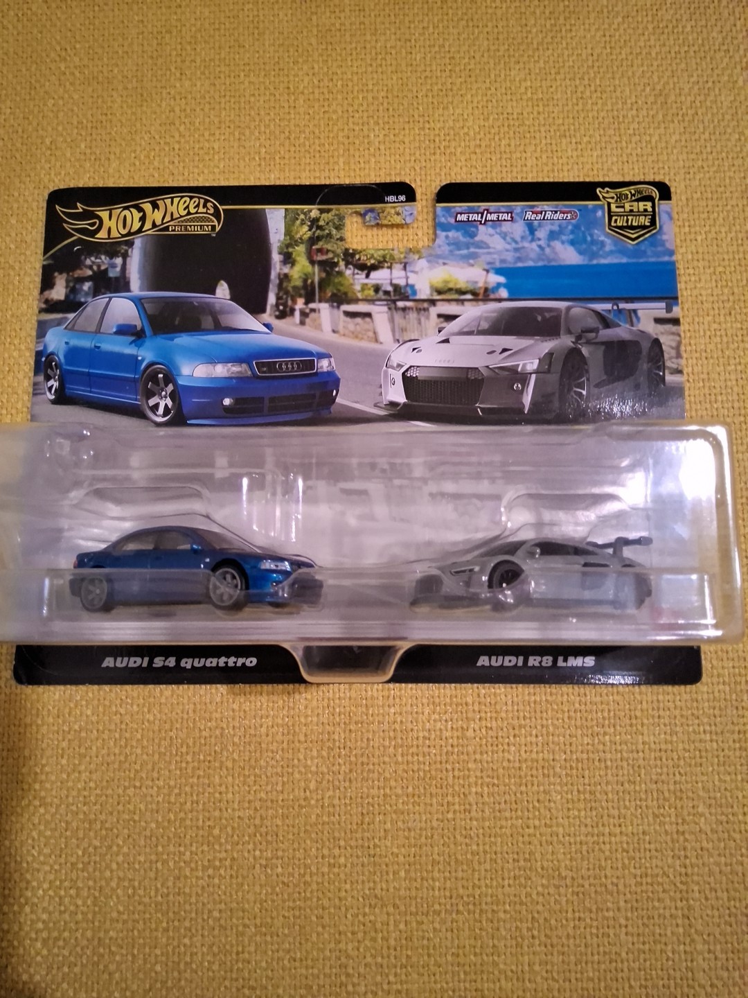2024 Hot Wheels Premium Car Culture 2 Pack Audi S4 Quattro & Audi R8 🔥02