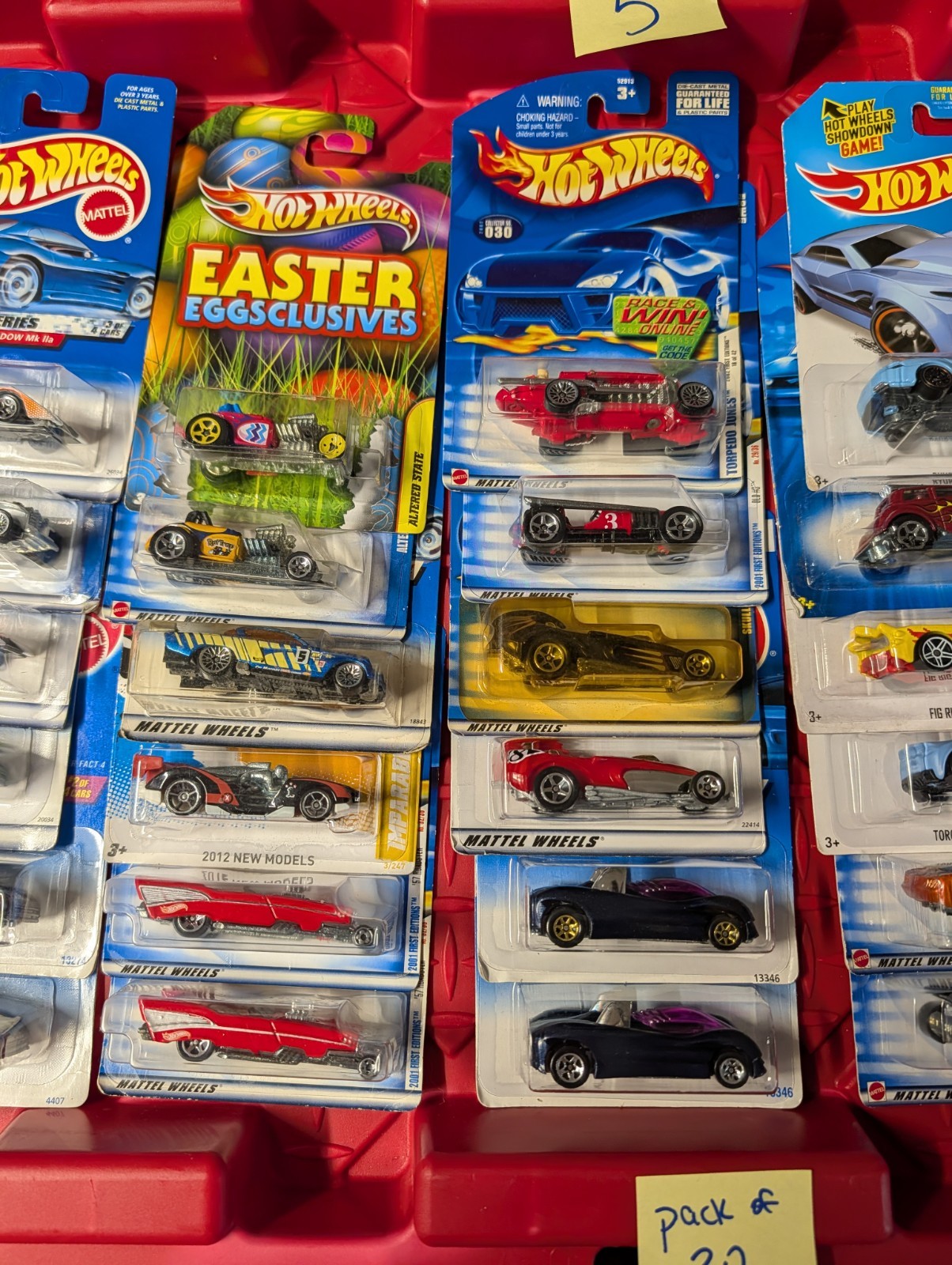 Matchbox And Hotwheels Lot #5 Hot Wheels Clearance Variety Metal 1:64 Blue card