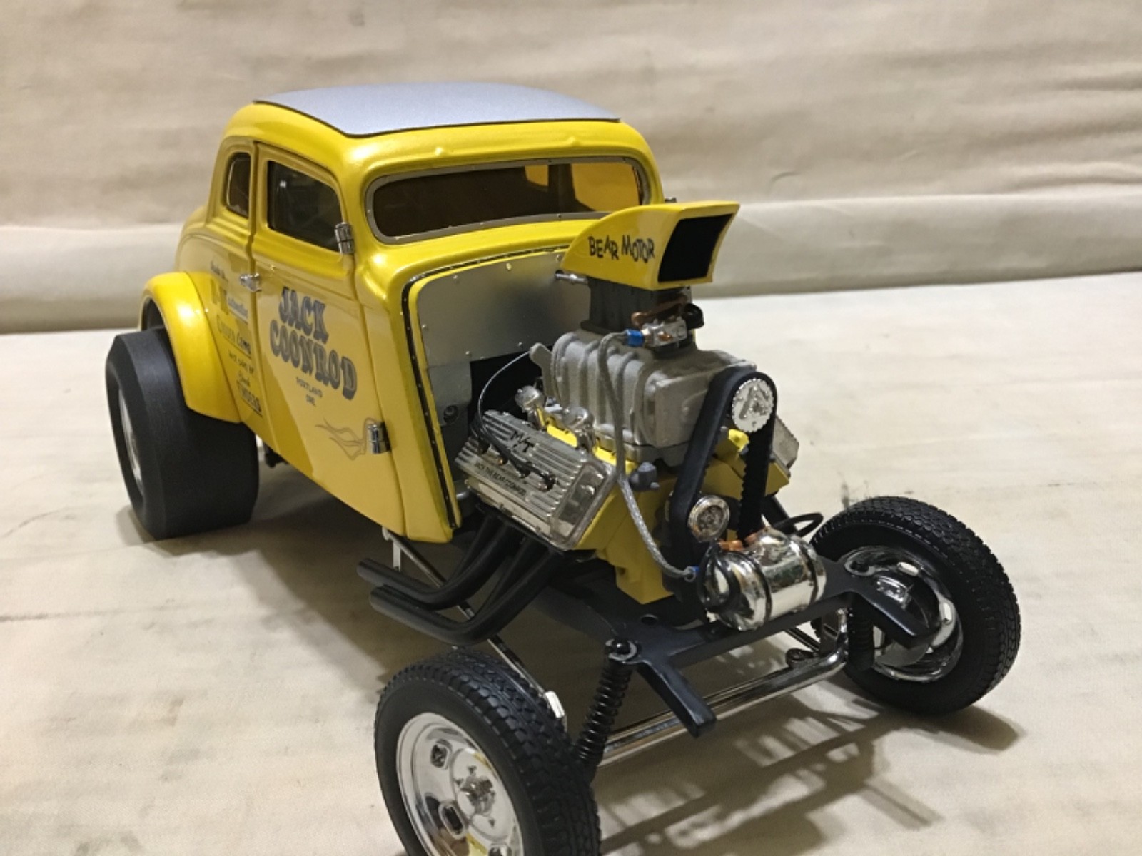 COONROD JACK THE BEAR 1933 WILLYS GASSER 1/18 PRECISION MINIATURES NHRA PRM08