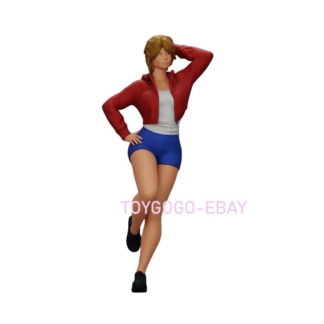 1/87 1/64 43 Athletic Home Style sexy girl Figure City Diorama Layout Accessory