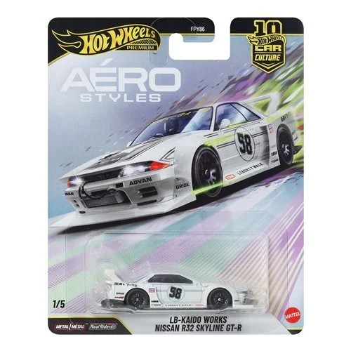 Aero Styles Hot Wheels Car Culture 2026 Mix 6 Aerostyles – Set of 5 – NEW SEALED