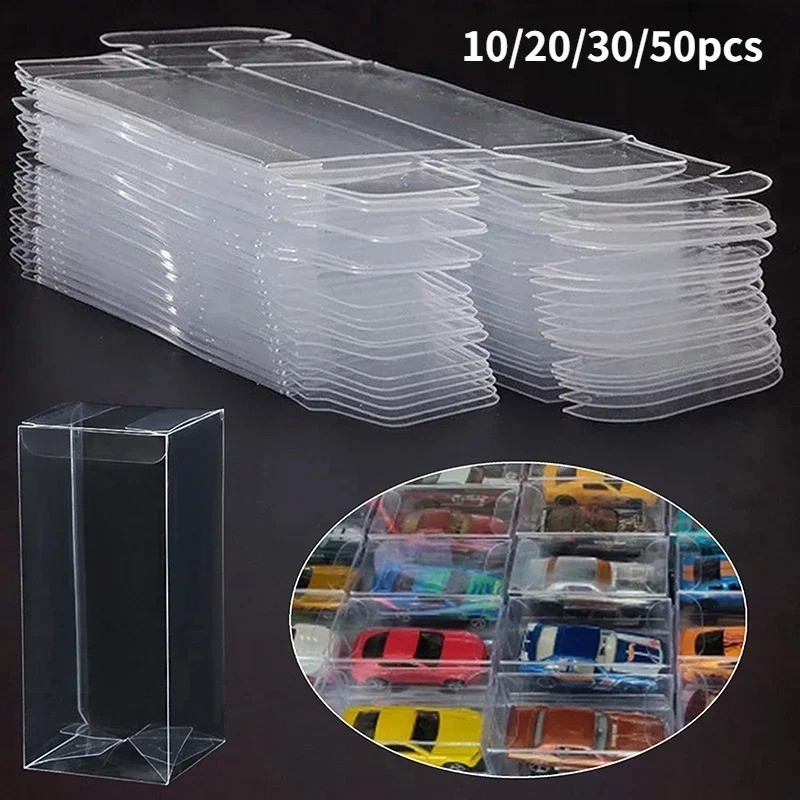 20X Storage Display Case Protectors For Loose Hot Wheels Matchbox Cars Stackable