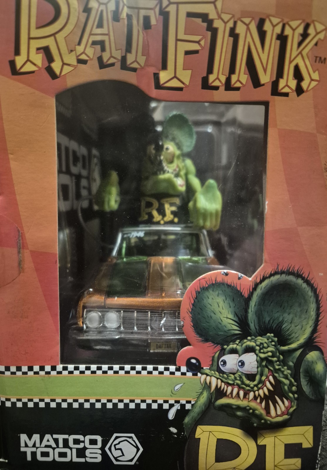 Rat Fink Matco Tools 1964 Plymouth Belvedere 1:24 Die cast Car New in Box Sealed