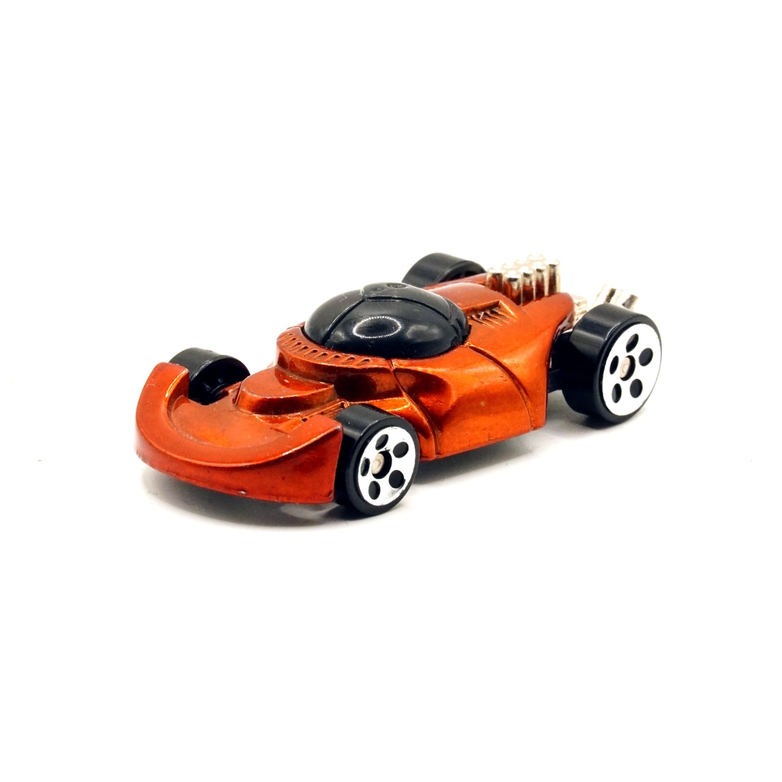 Hot Wheels McDonald’s Hot Rod Dragster Orange Copper 1999 1:64 Diecast Used