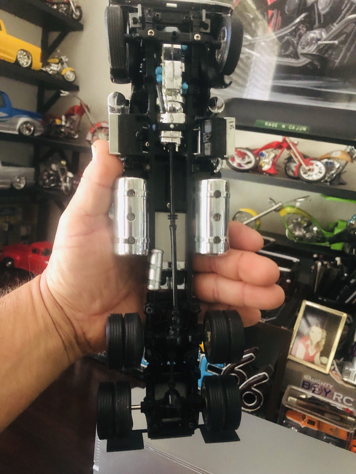 1:28 Enzaka Peterbilt Black W/Levi Garrett Refrigerated Van Trailer